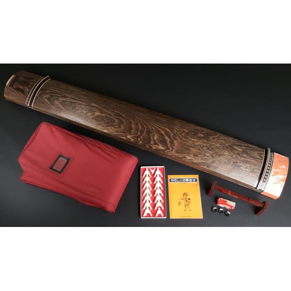 琴/箏 半上角琴（紫檀巻）セット（YSP-81032) : 和楽器市場 Yahoo!店