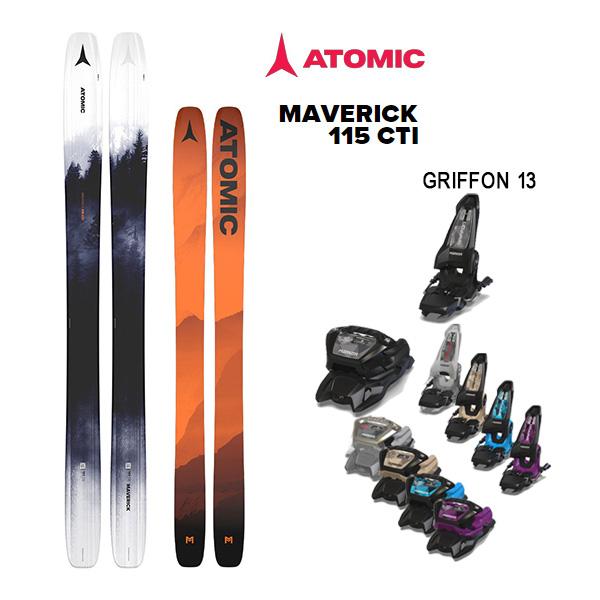ATOMIC（アトミック） スキー板 MAVERICK 115 CTI (24-25 2025) + 25