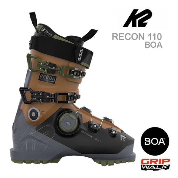 K2 スキーブーツ RECON 110 BOA リーコン 110 ボア (23-24 2024
