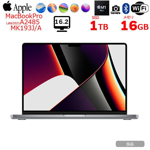 MacBook Pro 【中古】Apple 16inch MK193J/A A2485 Late 2021 TouchID