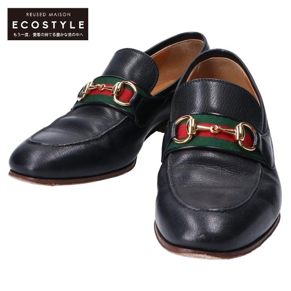 GUCCI（グッチ） 655579 ホースビット ローファー シューズ 5 1/2