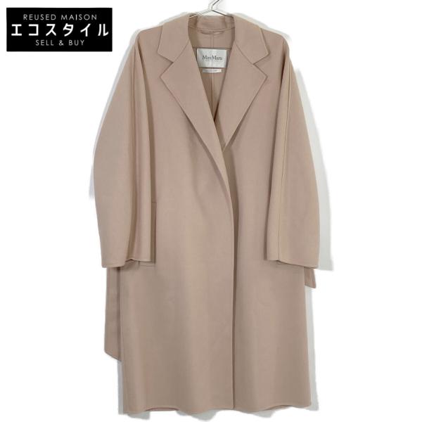 Max Mara マックスマーラ 【CUCITO A MANO】ピンク ウール ベルテッド