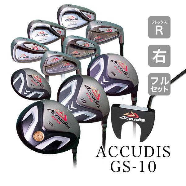 良品 レフティ Accudis メンズ ゴルフ 11本 セット R 初心者 良品