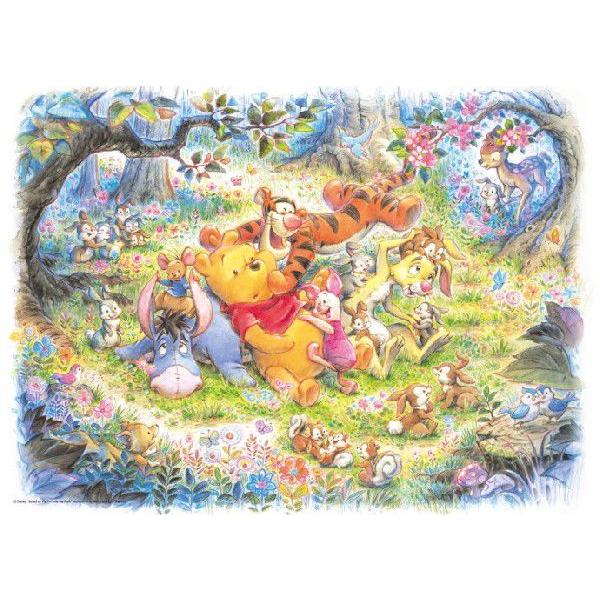 廃盤品】ディズニー プーさん ジグソーパズル ウィニーザプー 500