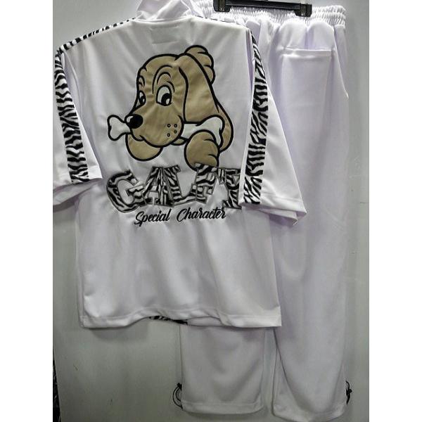 GALFY ゼブラ切替半袖ジャージ上下セット ガルフィ【代引不可商品