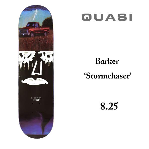 QUASI SKATEBOARDS デッキ 【8.25インチ】 Barker 'Stormchaser' Deck