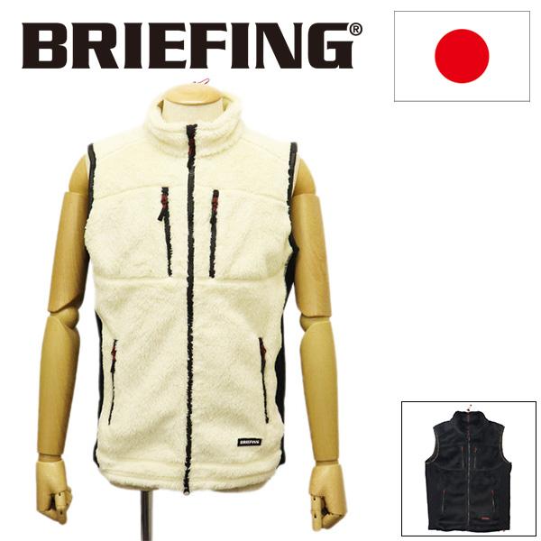 BRIEFING (ブリーフィング) BRG223M35 MS POLARTEC FLEECE VEST メンズ