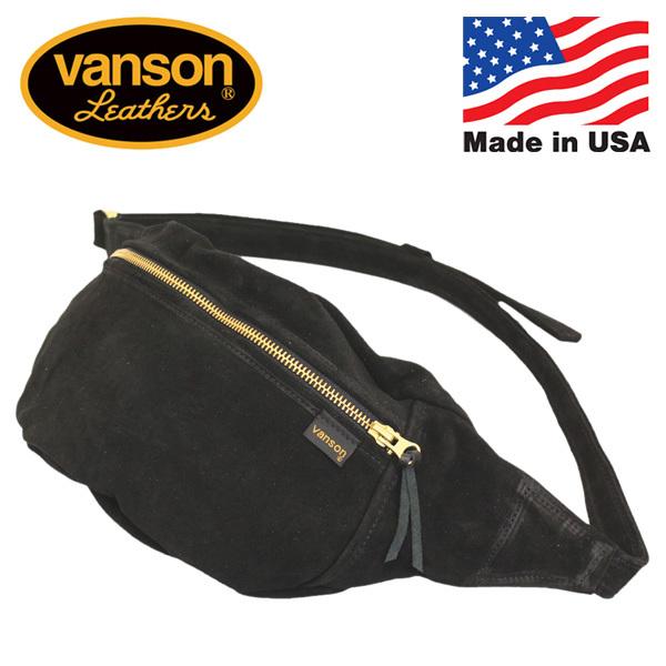 VANSON（バンソン） 9SBB FUNNY PACK ファニーパック スエードレザー