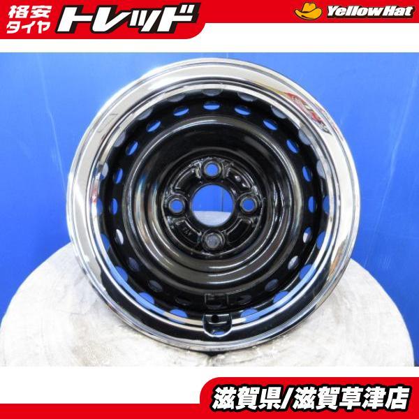 4本 ホンダ N-BOXスラッシュ純正 N/純正 14インチ4.5J 4H 4穴 PCD 100