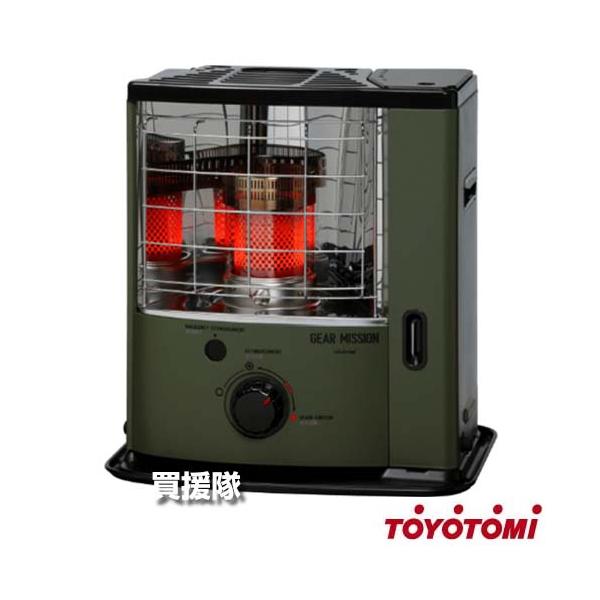 GEAR MISSION トヨトミ 反射形 石油ストーブ オリーブグリーン