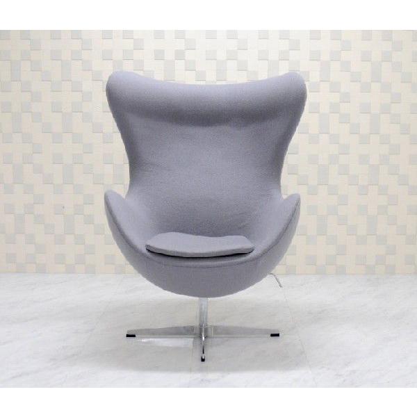 ARNE JACOBSEN（アルネ ヤコブセン） エッグチェア ライトグレー