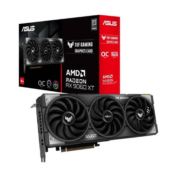 TUF Gaming Radeon RX 9060 XT 16GB GDDR6 OC Edition TUF-RX9060XT