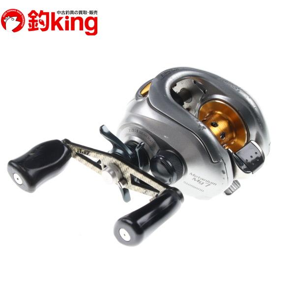 シマノ 07メタニウム Mg7 左 ZPIハンドル80mm付き /Z037M ブラックバス