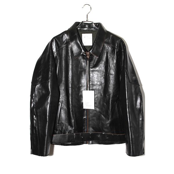 未使用品 2025AW ANCELLM アンセルム H.L ZIP UP JACKET 馬革 ホース