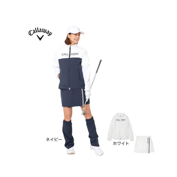 キャロウェイ】美品 セットアップ ダウン ホワイト Mサイズ レディース