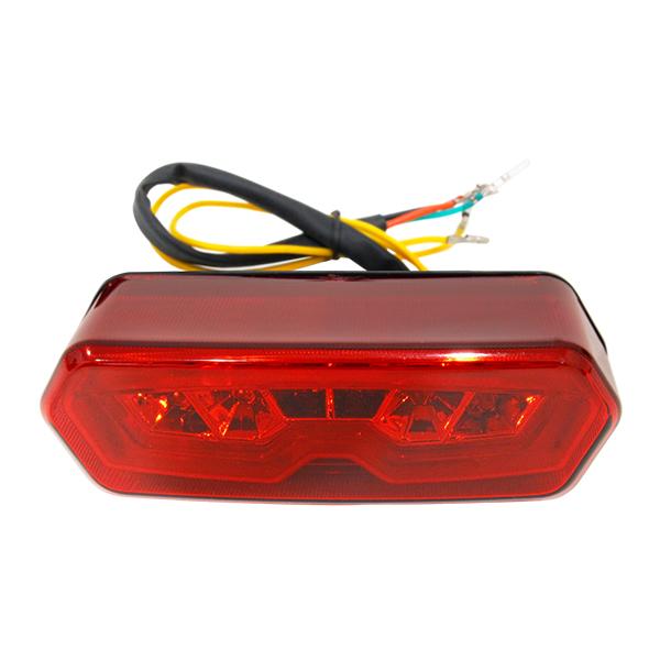 GROM グロム MSX125 JC61 LED レッド ファイバー テールランプ