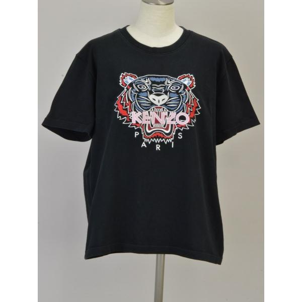 FUNTOM 黒 Tシャツ 虎刺繍 未使用 FUNTOM 黒 Tシャツ 虎刺繍 未使用