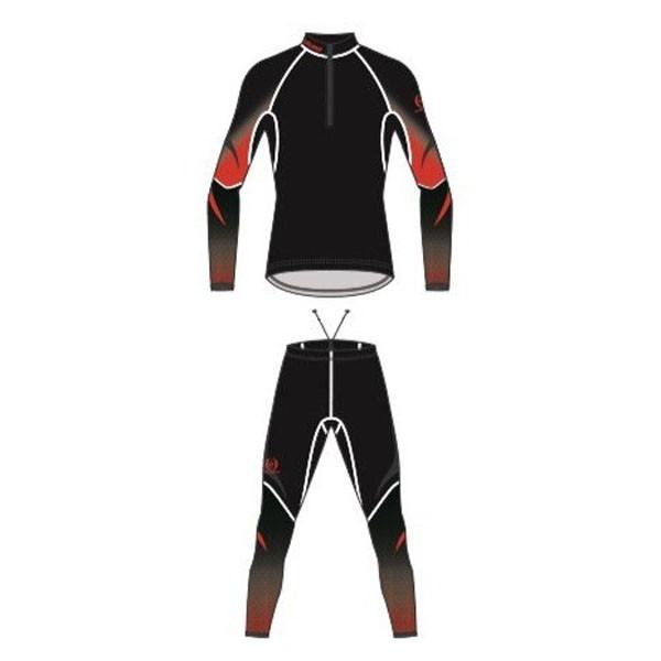 オガサカ クロスカントリースキー ツーピース Lサイズ 上下セット