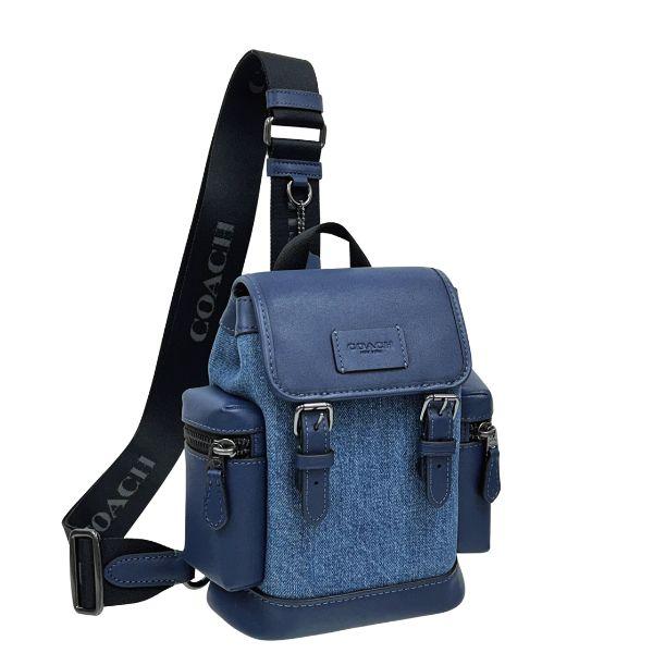 COACH（コーチ） バッグ メンズ ショルダーバッグ デニム スプリント