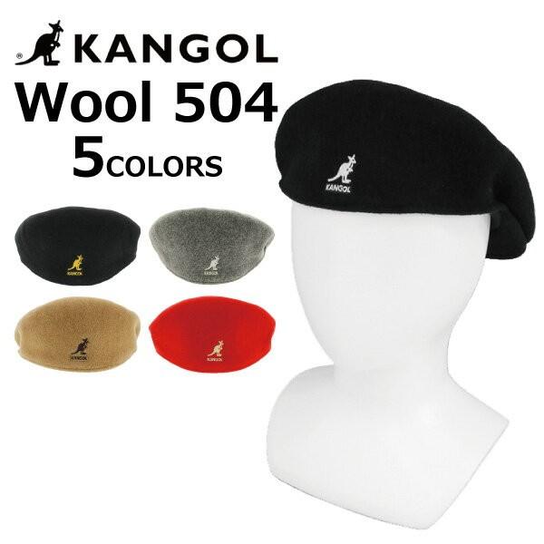 KANGOL（カンゴール） Wool 504 ウール ハンチング 帽子 メンズ