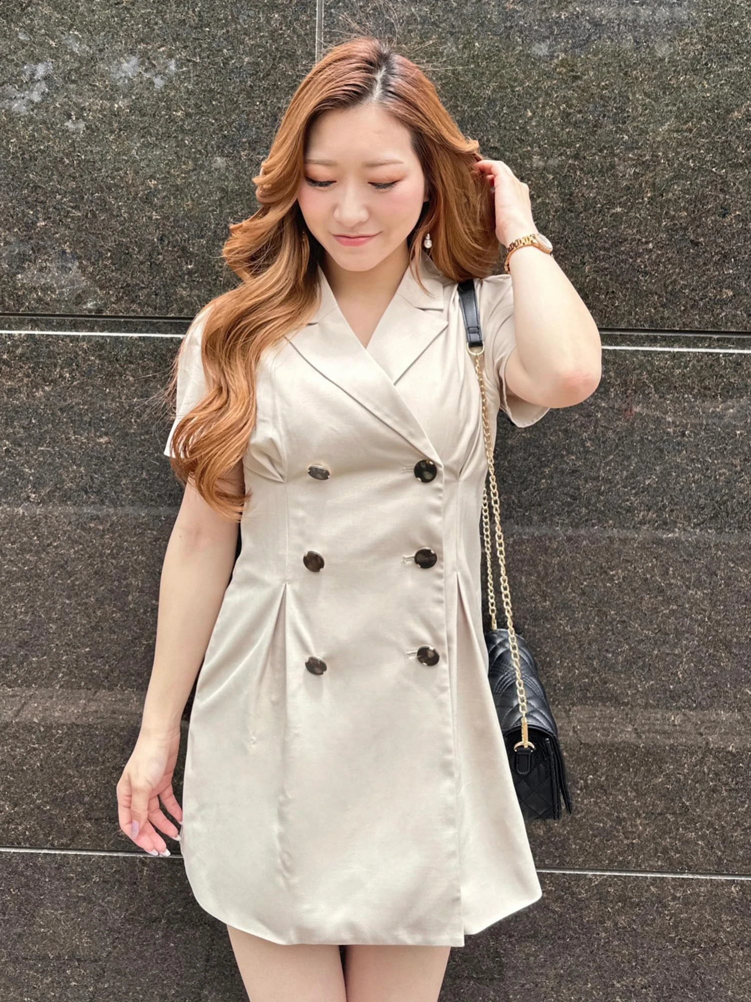 LIP SERVICE（リップサービス）｜ ハーフスリーブジャケットワンピース