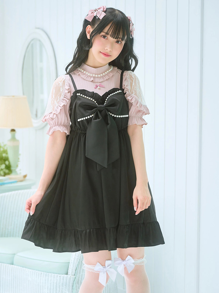 BigリボンキャミOP - Ank Rouge(アンクルージュ)のワンピース