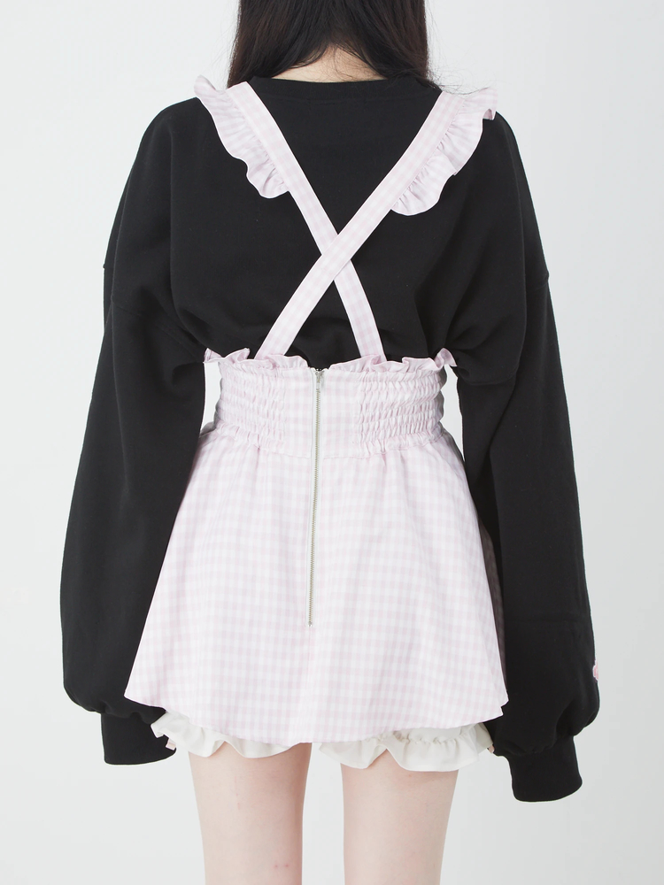 ギンガムバルーンスカパン - Ank Rouge(アンクルージュ)のショート