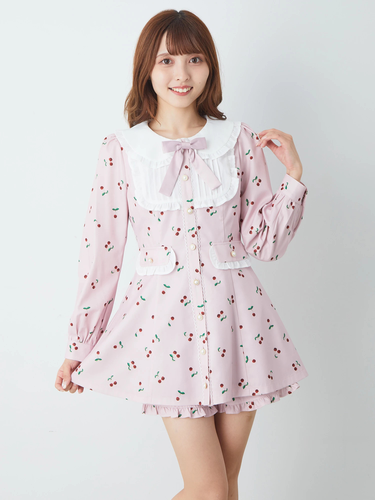 AnkRouge Re Twinkle Backリボンスイーツワンピース ピンク Re