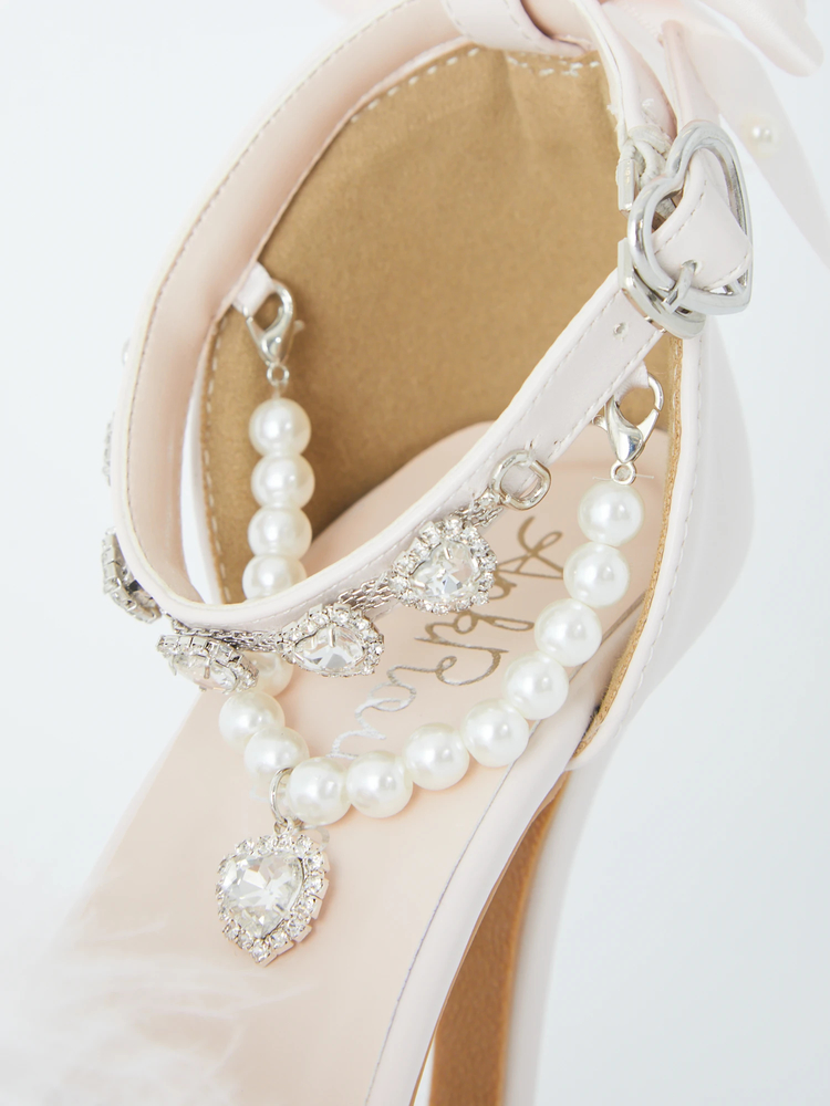 きらきらフェザー ミュール - Ank Rouge(アンクルージュ)のサンダル