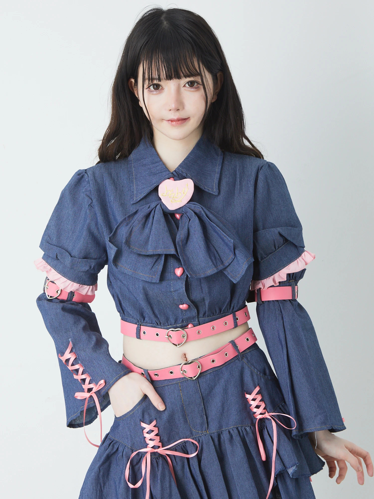 アームウォーマー付きTOPS - Ank Rouge(アンクルージュ)のTシャツ