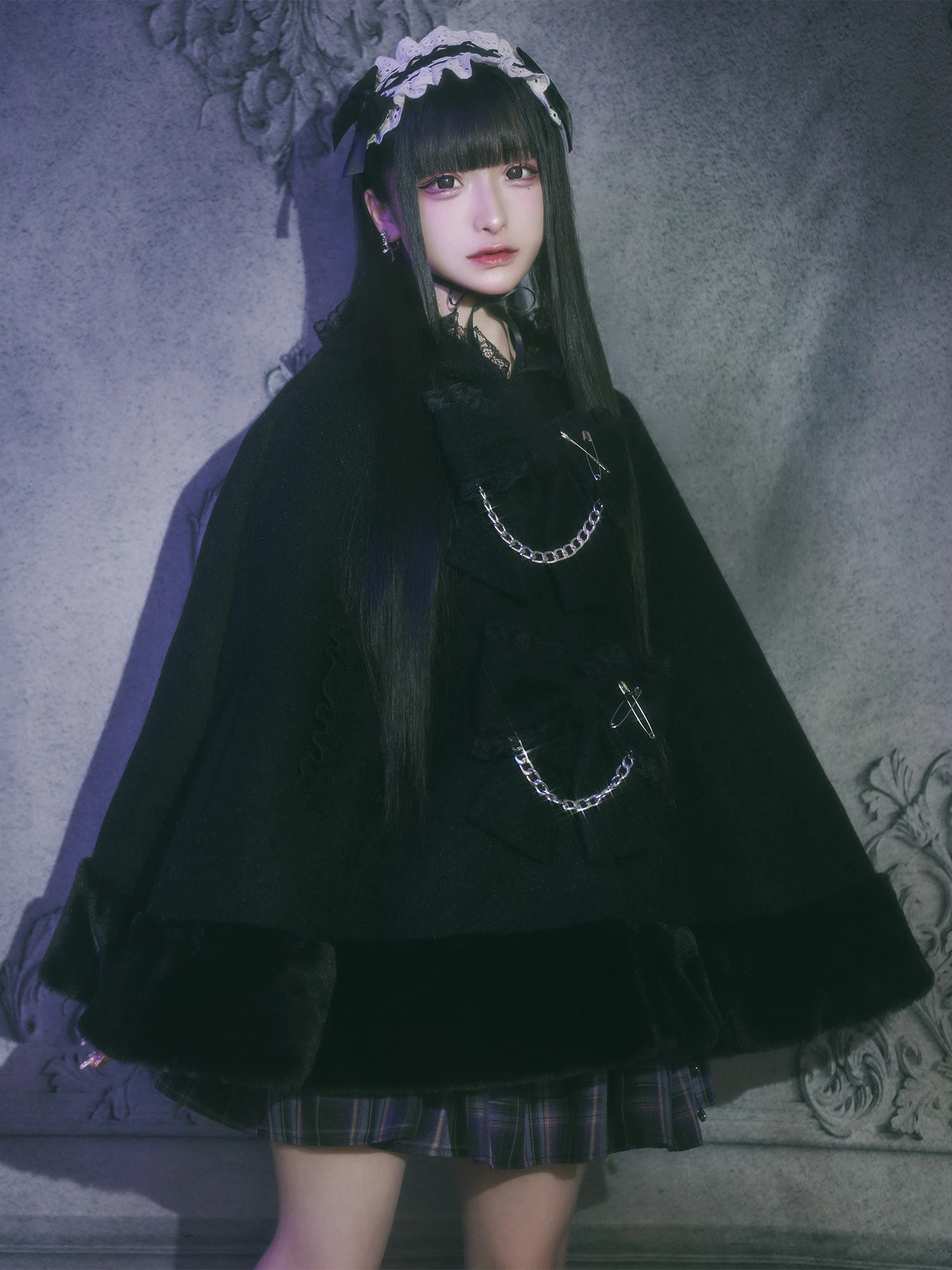 ゴシックリボンポンチョ - Jamie エーエヌケー(ジェイミーエーエヌケー