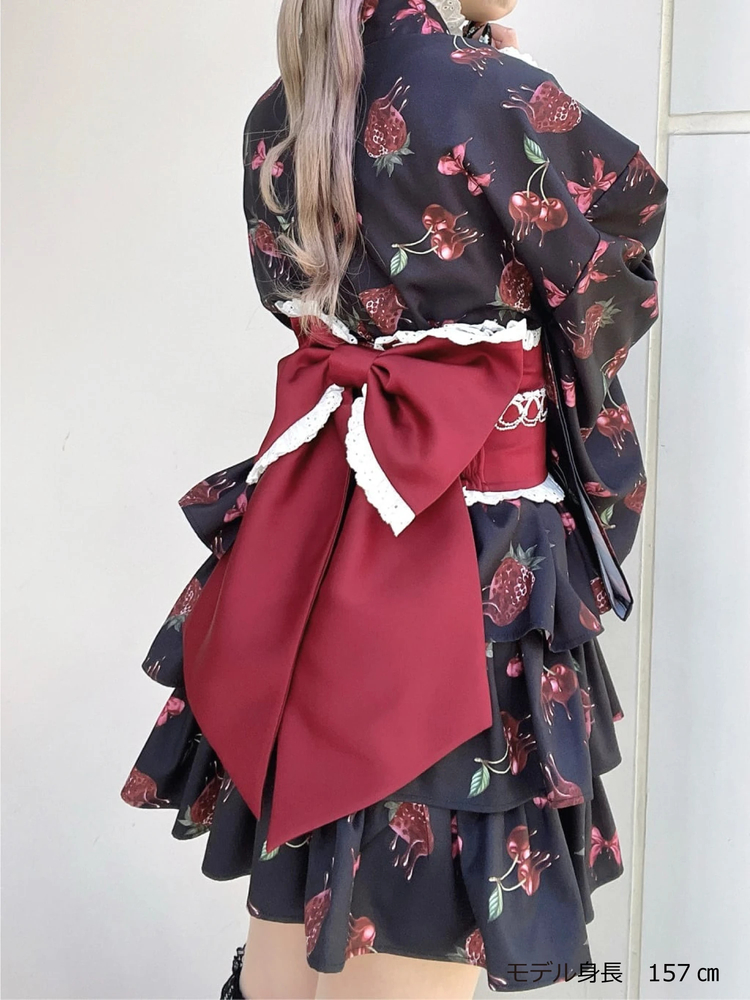 melt strawberry浴衣ワンピース - Jamie エーエヌケー(ジェイミーエー