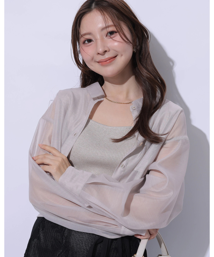 2WAYシアーシャツアンサンブル | アンサンブル | Apuweiser-riche