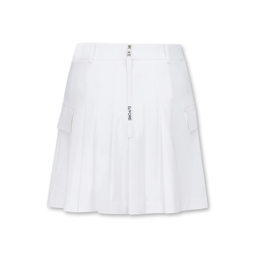 ゴルフ G/FORE ジーフォア レディース スカート（ホワイト）Lサイズ