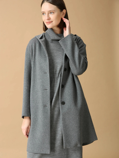 ビリヤニ】pierre cardin グレー ウールコート M ビリヤニ】pierre