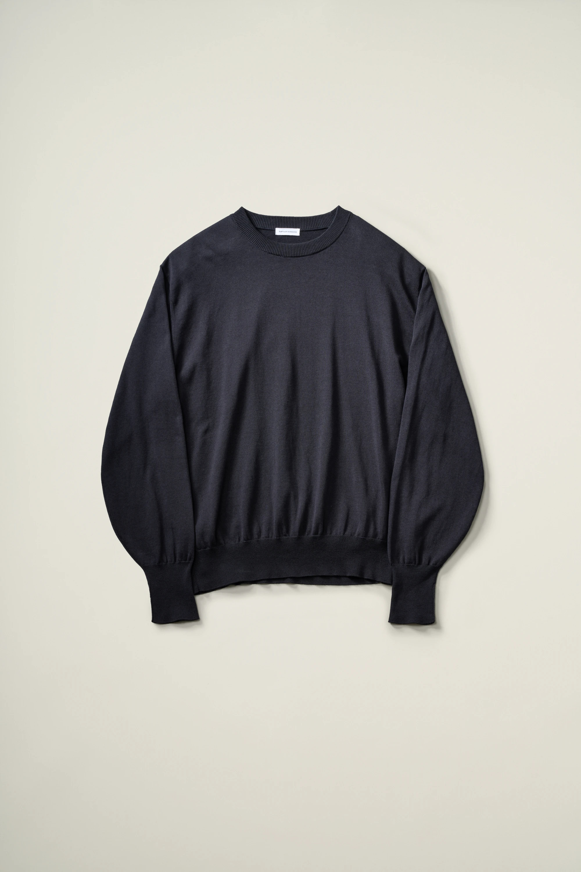 Cotton Knit Crewneck P/O | KNIT | KAPTAIN SUNSHINE ONLINE STORE