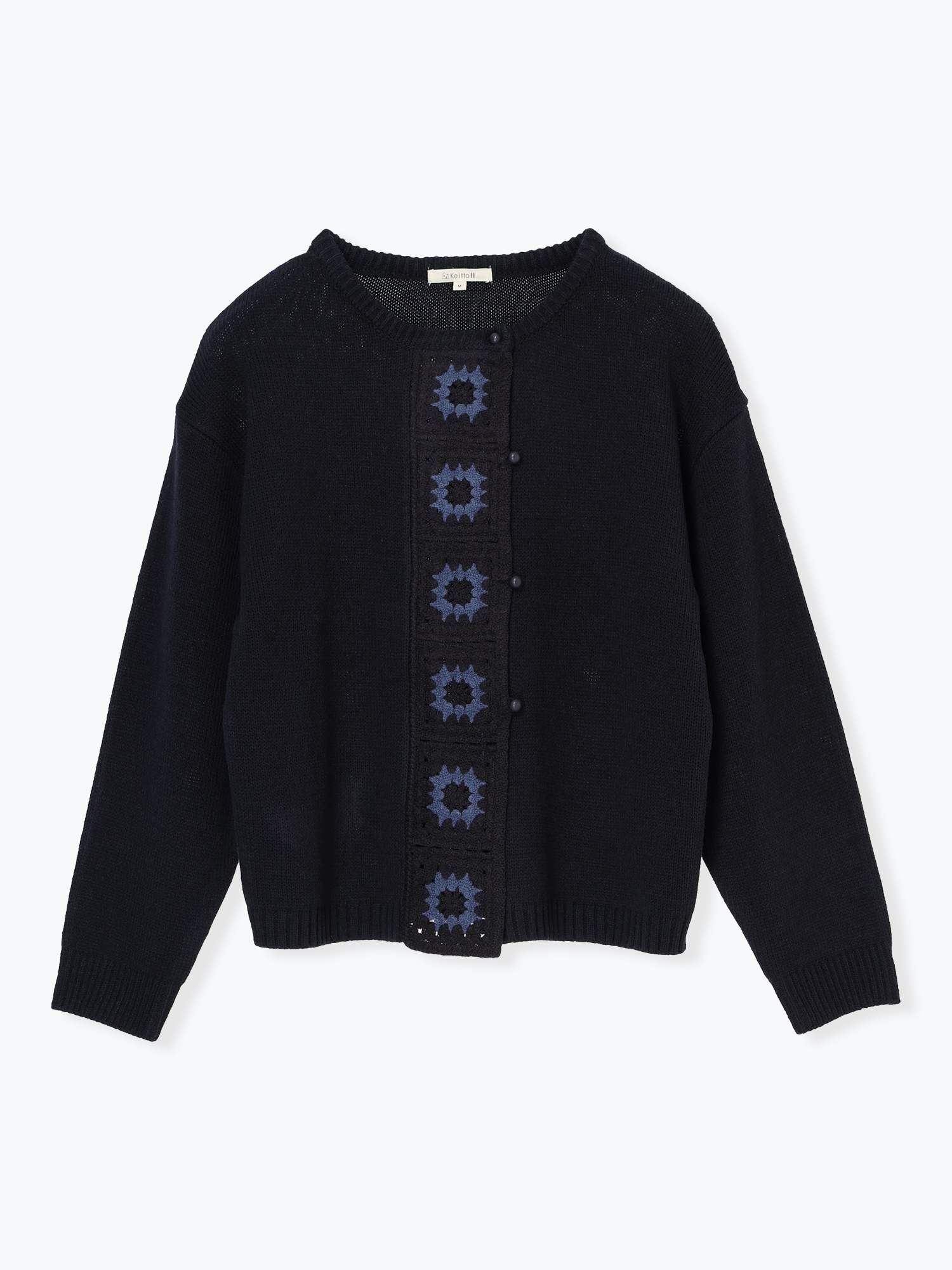 かぎ針編みモチーフカーディガン / Hare no hi（ハレノヒ）の