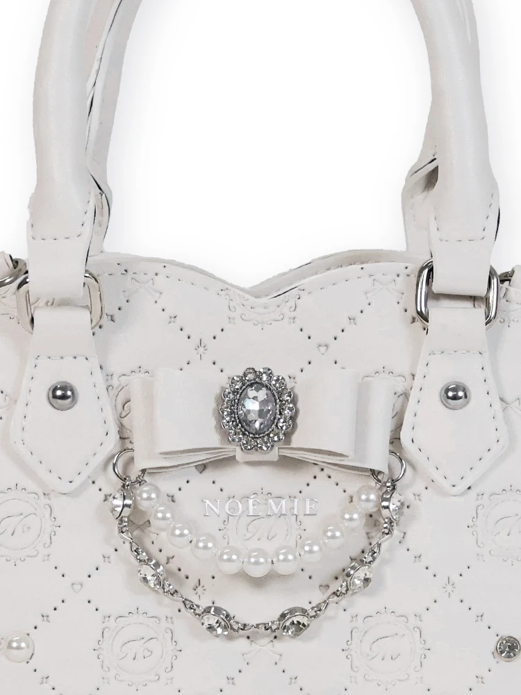 さきまるちゃんコラボ♡キラキラビジュー2wayショルダーバッグ