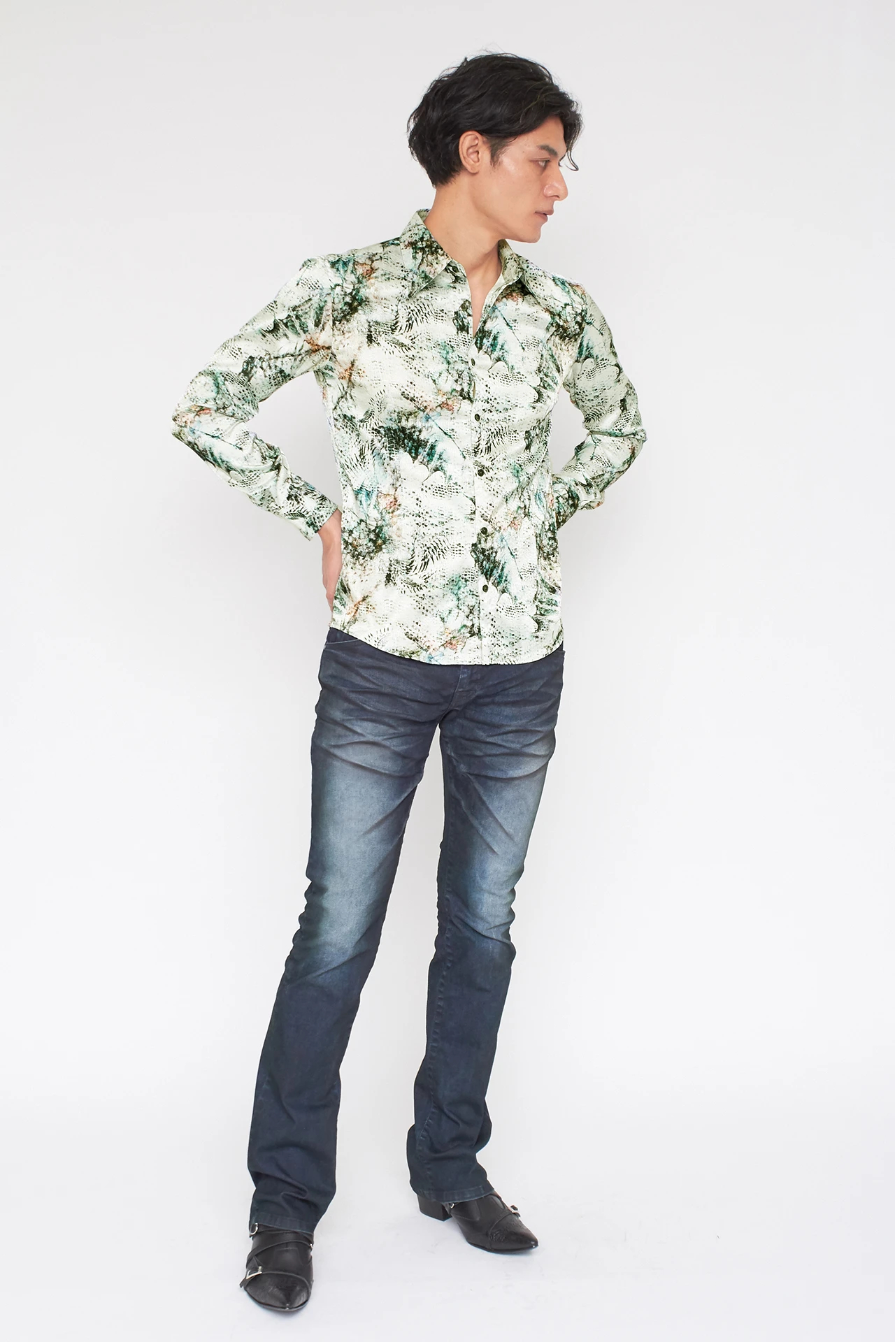 TORNADO MART∴ドラゴンプリントシャツ / TORNADO MART（トルネード