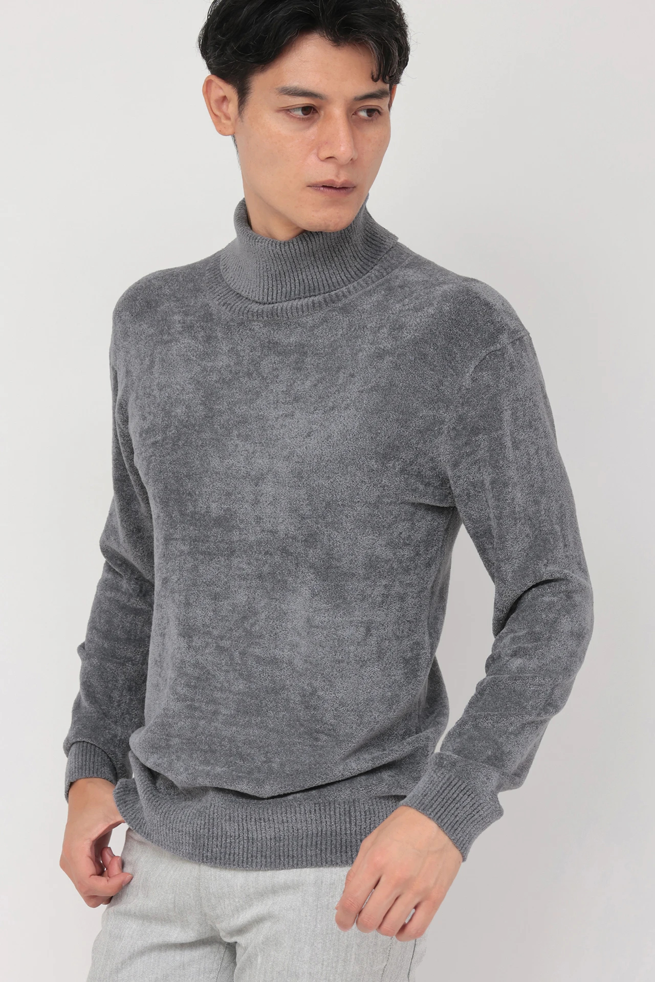 ZERO by TORNADO MART∴モールヤーンタートルネックニット / TORNADO