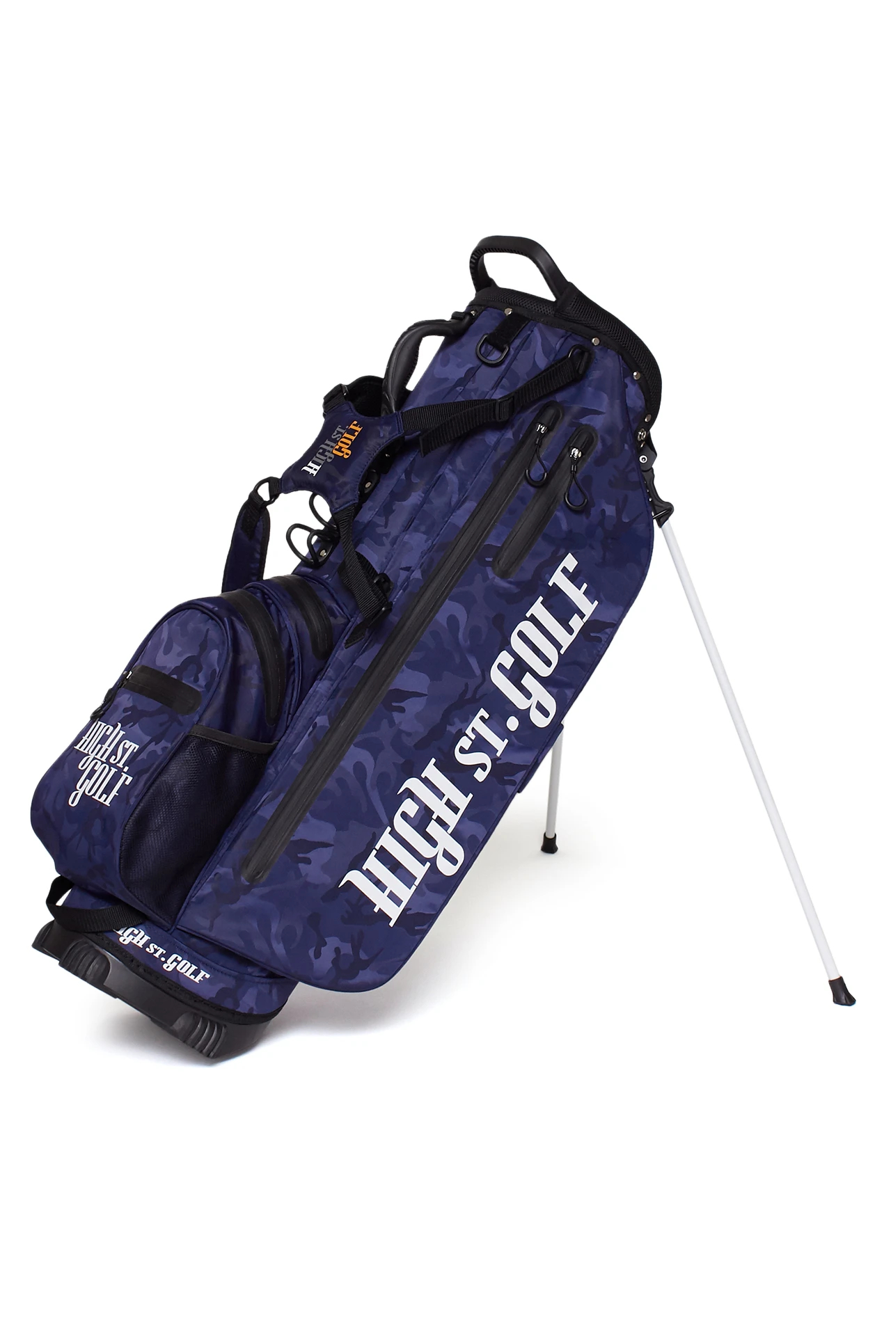 UNISEX】HIGH ST. GOLF∴カモフラージュ柄スタンド キャディバッグ