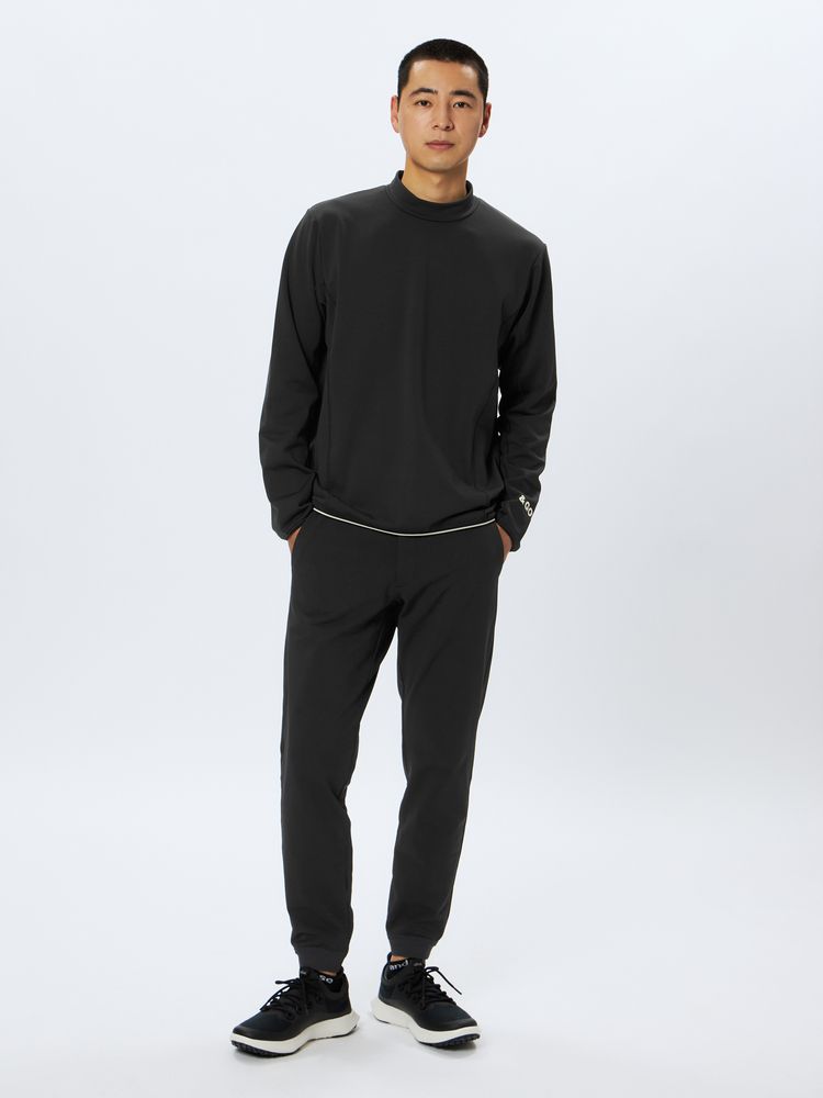 公式】＆GOLF バックグリッドフリース モックネックシャツ（メンズ