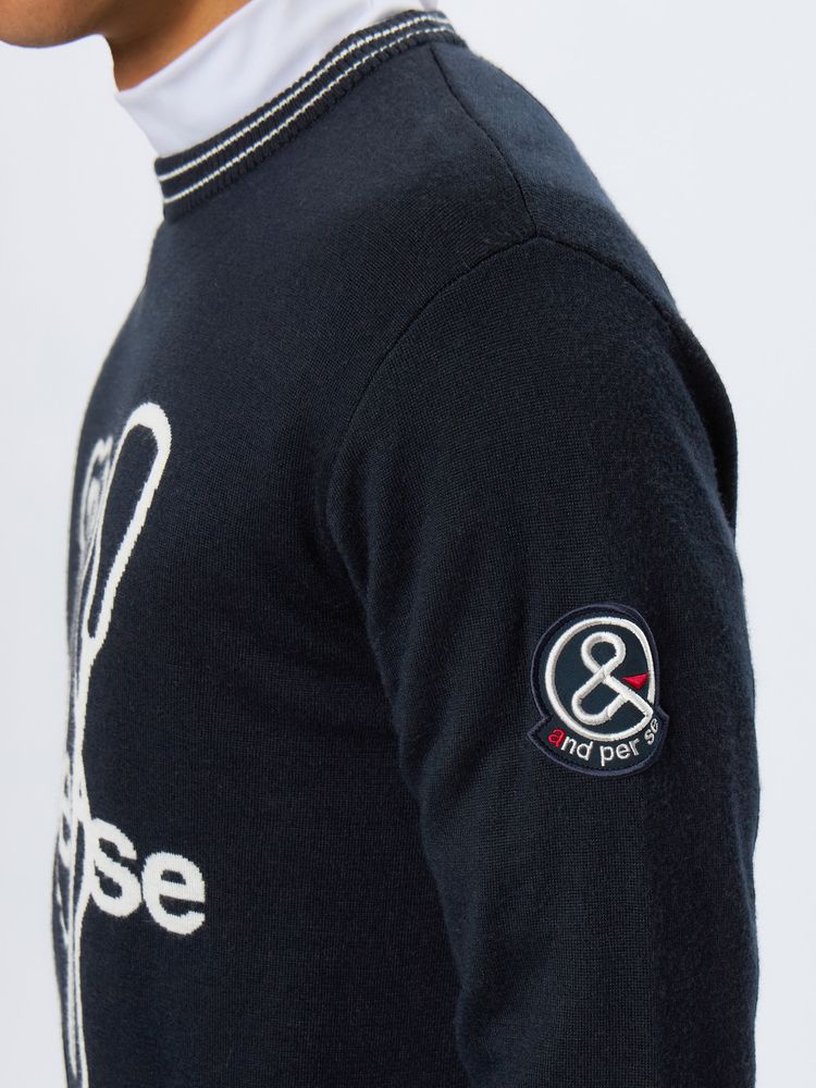 公式・アウトレット】クレアニットクルーネックセーター・日本製