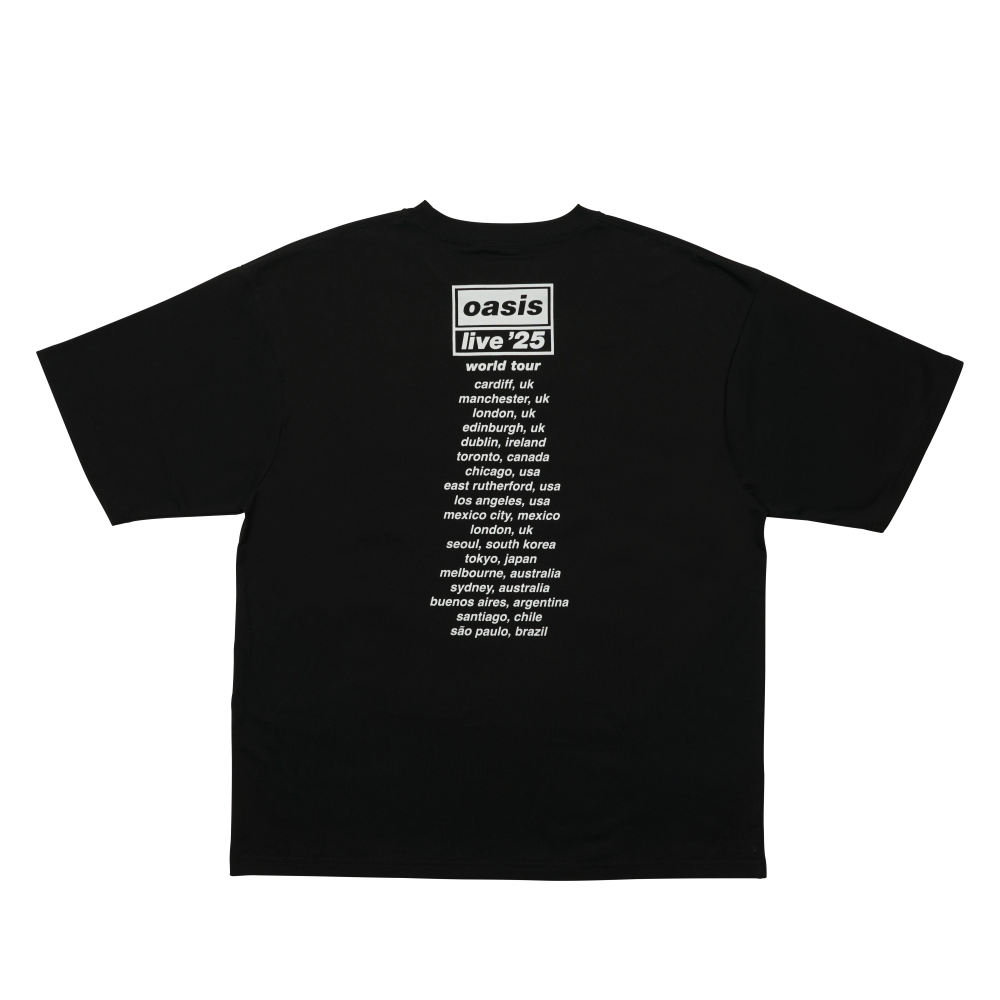 Tシャツ Logo 【UKデザイン】 Black | Oasis Live '25 JAPAN Official