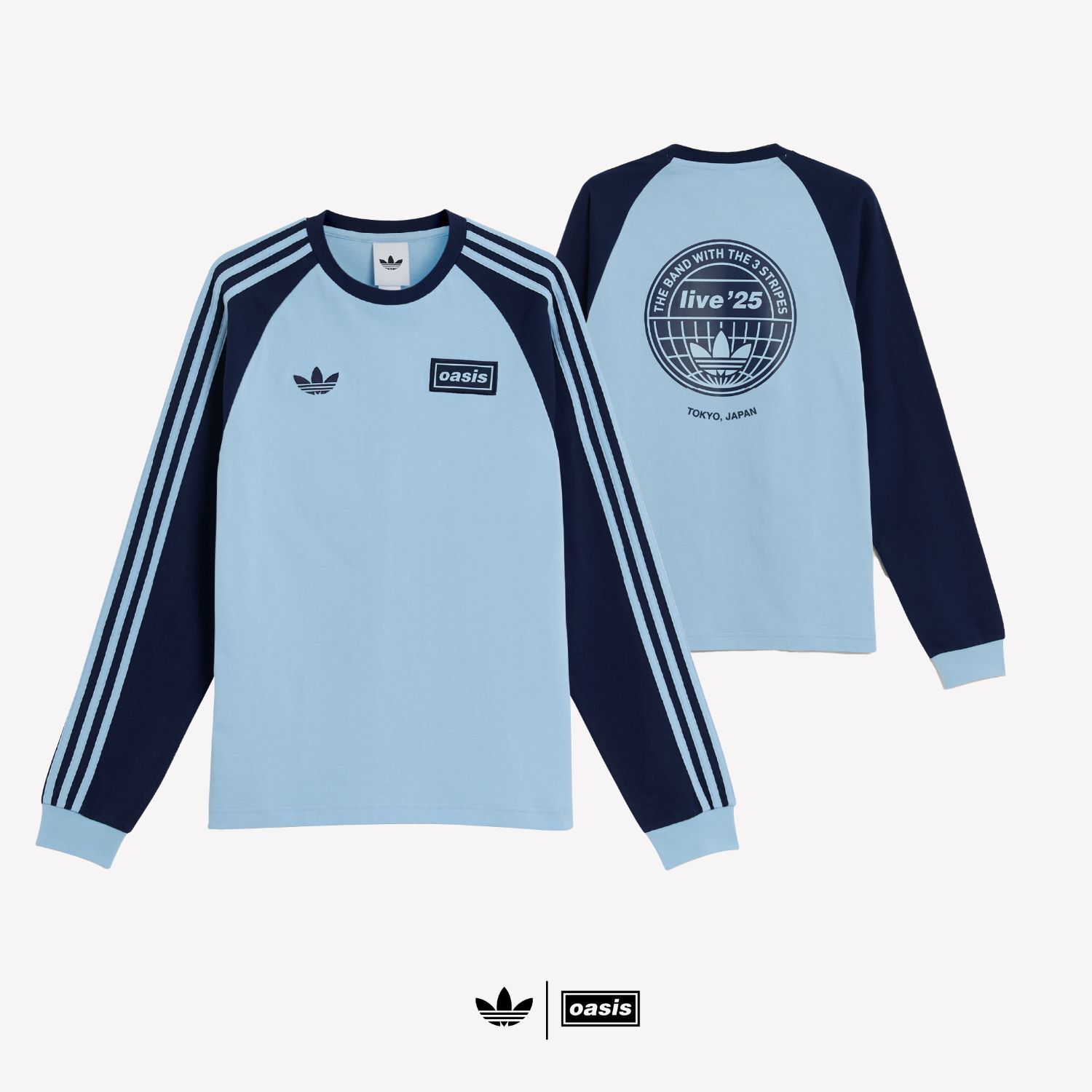 oasis adidasジャージ tokyoロゴあり ネイビー｜adidas Oasisジャージ
