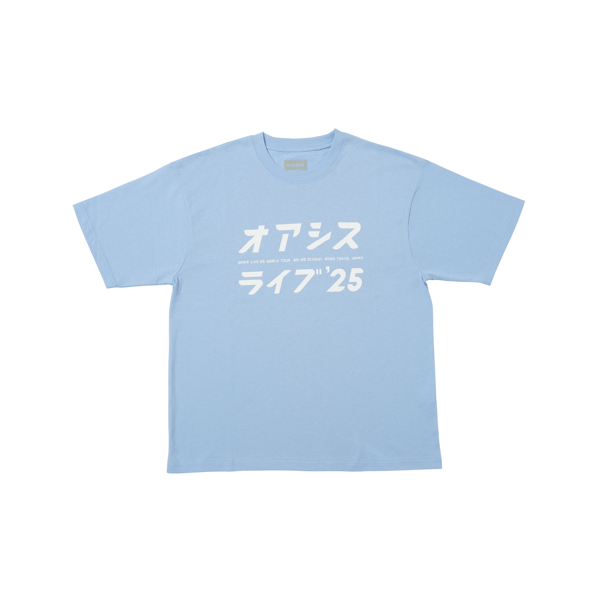 Tシャツ オアシス ライブ'25 【日本限定】Blue | Oasis Live '25 JAPAN