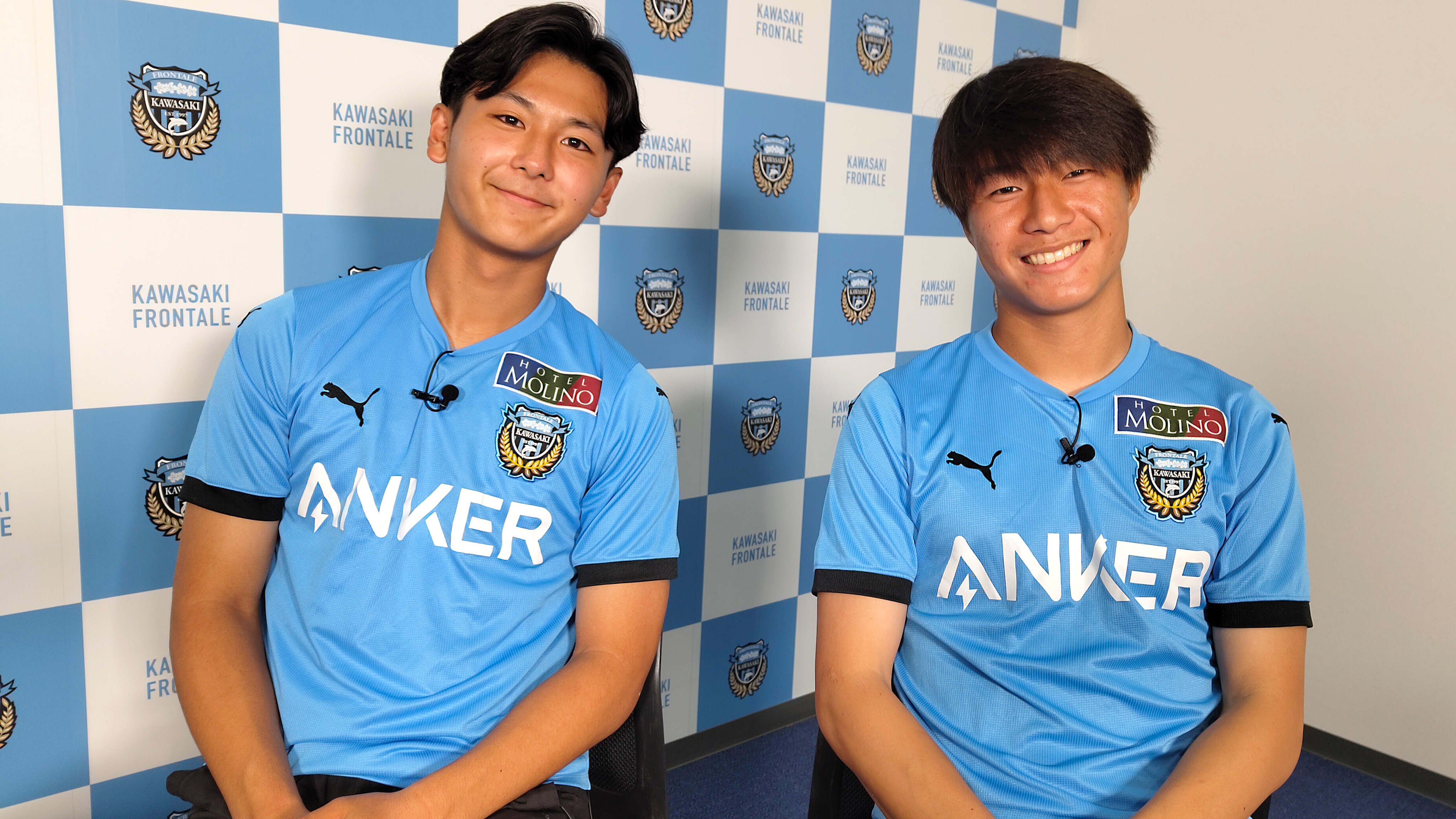 フロンターレ魂インタビュー｜神田 奏真選手×由井 航太選手【スキフロ】