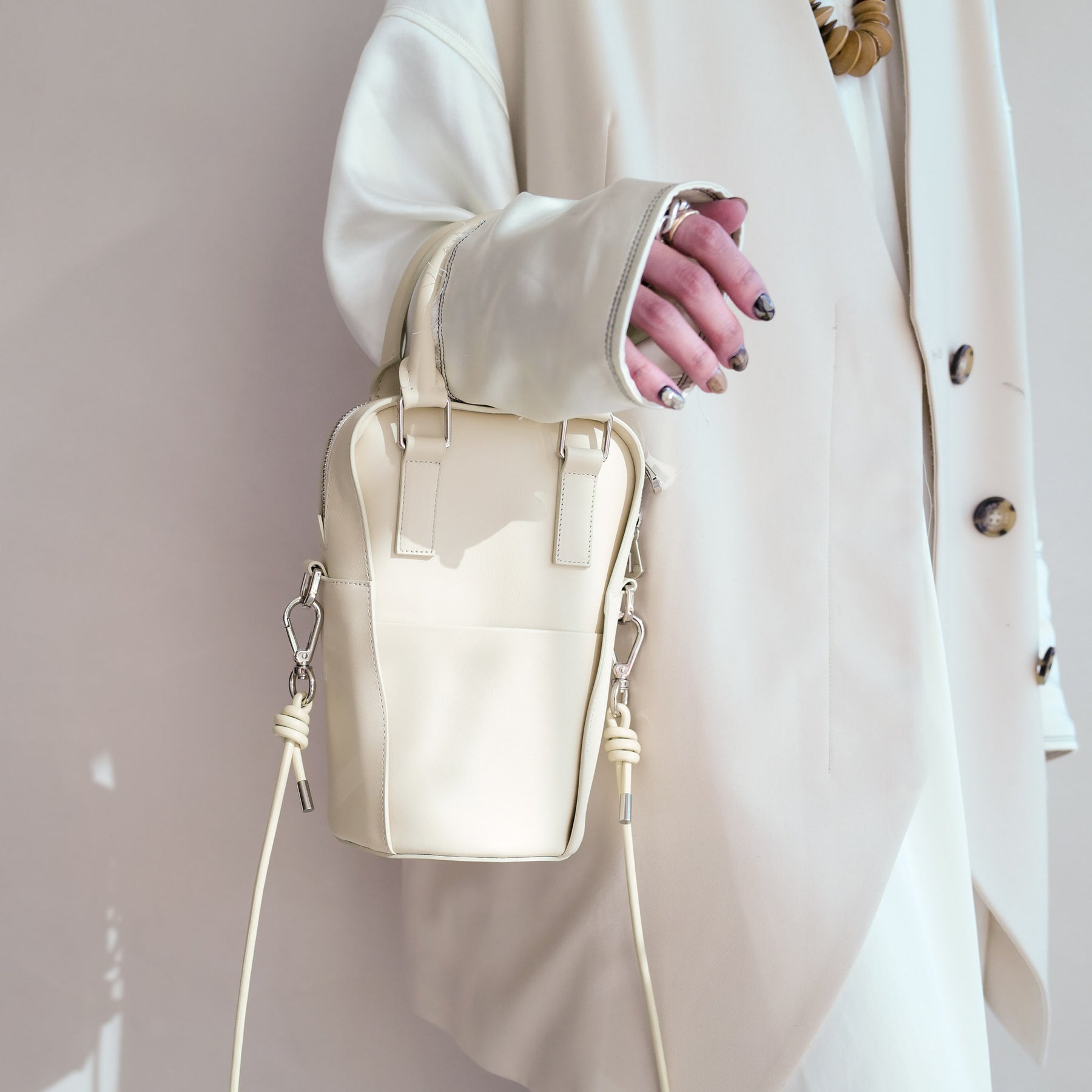 HERRIE BALLER'S BAG / RAPTO | Premium smooth leather mini shoulder