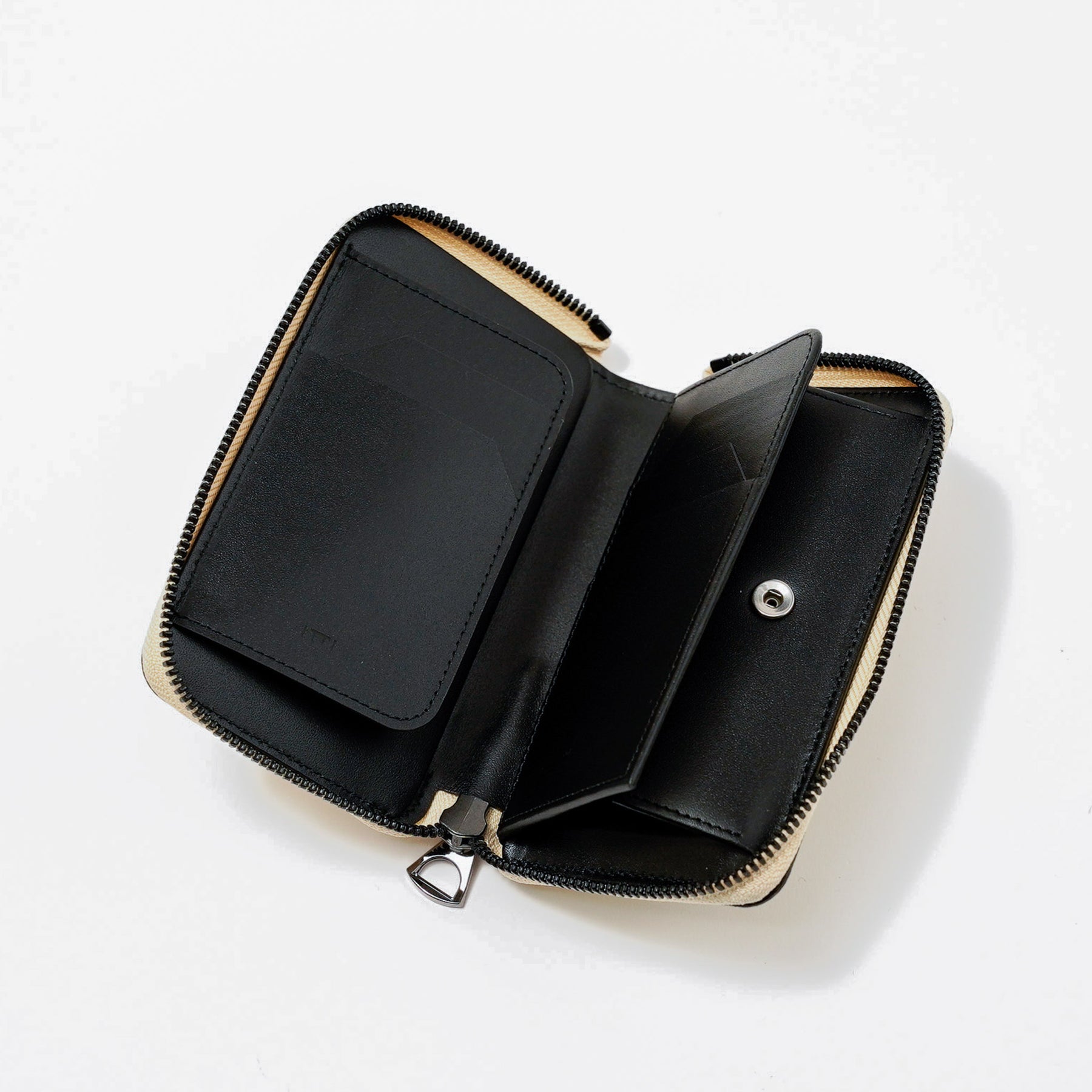CRISTY SMART MID WLT.5｜白鞣しレザー財布｜スマホサイズ｜日本伝統