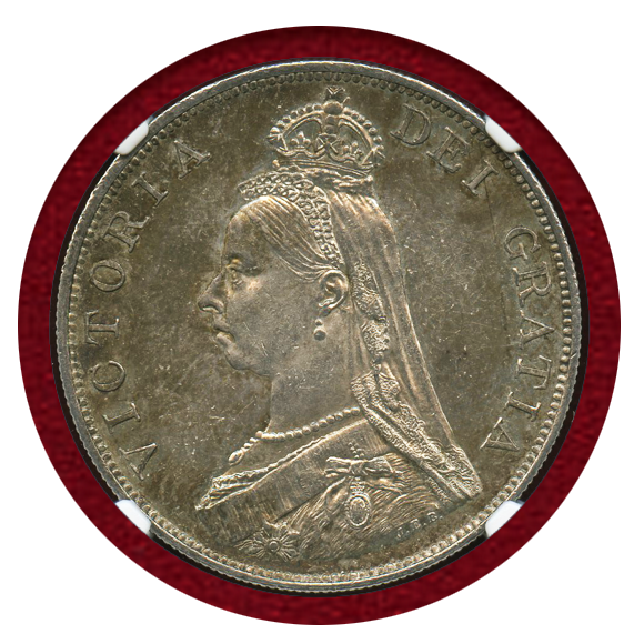 JCC | ジャパンコインキャビネット / イギリス 1887年 4シリング銀貨
